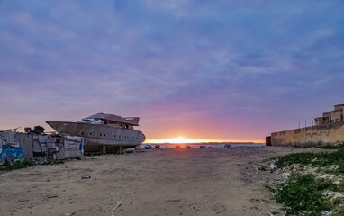 Autumn is certainly my favorite season.
 sunset in Alexandria coast Egypt. 