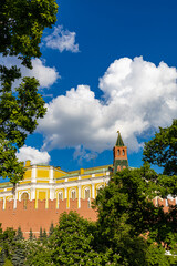  Moscow Kremlin tower in summer