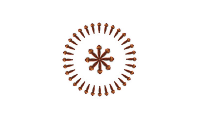 Clove logo vector design icon