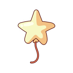 balloon shape star