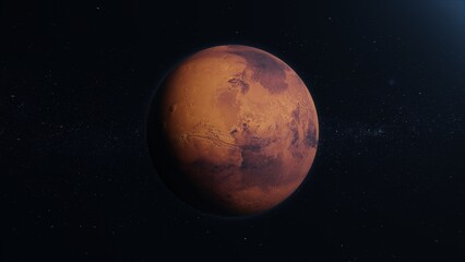 Fototapeta na wymiar Planet Mars 