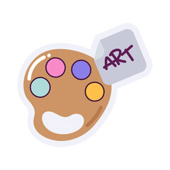 art watercolor palette