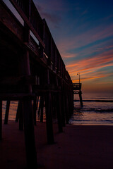 pier at sunrise