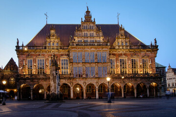 The Bremen Town Hall in Germany