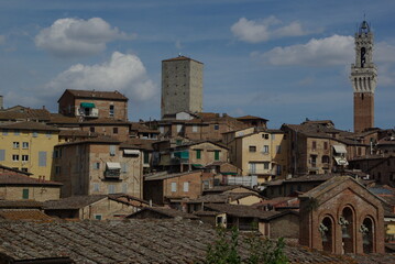 Fototapeta premium Siena city, Italy