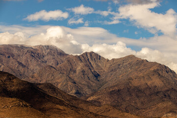 Naklejka na ściany i meble Cordillera de Los Andes