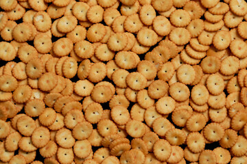 background of cookies