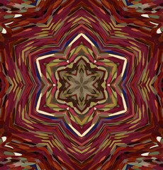 Abstract kaleidoscope background. Multicolor kaleidoscope texture.