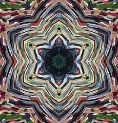 Abstract kaleidoscope background. Multicolor kaleidoscope texture.