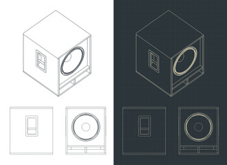 Subwoofer blueprints