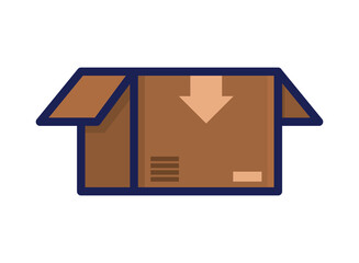 cardboard box icon
