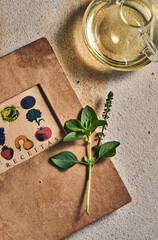 livro de receitas antigo