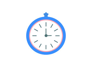 Colorful Time Managment Icon Vector. Flat design 
