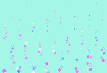 Light Multicolor, Rainbow vector cover with polygonal style.