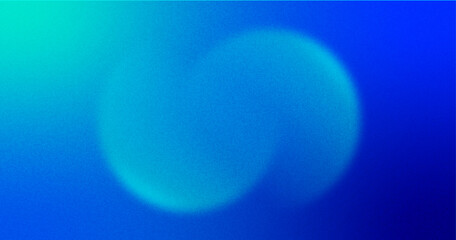 Blue gradient background web banner with abstract blended colour and circular shapes