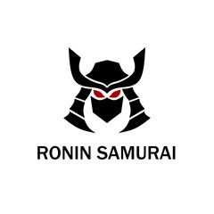 Obraz premium Illustration vector graphic of template logo head face ronin samurai