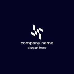 Technology company logo design