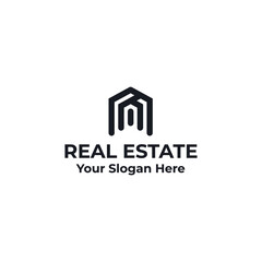 Real estate logo design