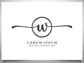 hand drawn logotype letter S isolated brush circle