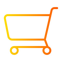 online shop gradient icon
