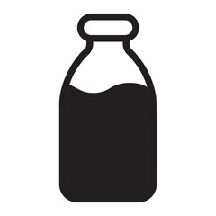 milk glyph icon