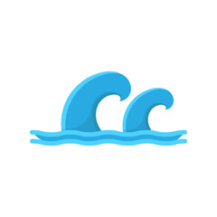 waves icon design template vector illustration