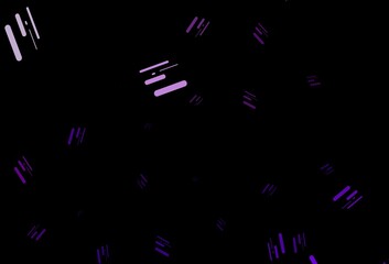 Dark purple vector backdrop with long lines.