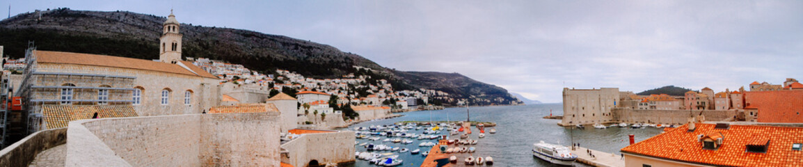 panorama of the town