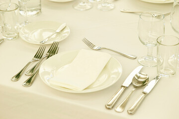 table setting with cutlery