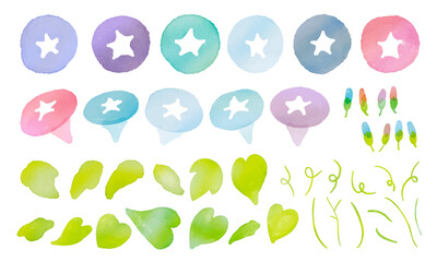 水彩画。水彩タッチのアサガオフレーム。グラデーションカラーのアサガオベクターイラスト。透明水彩で描いた朝顔。Watercolor painting. Morning glory frame with watercolor touch. Morning glory vector illustration with gradient color. Morning glory painted with 