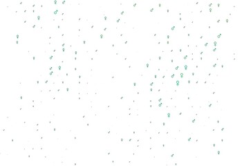 Light green vector texture with male, female icons.
