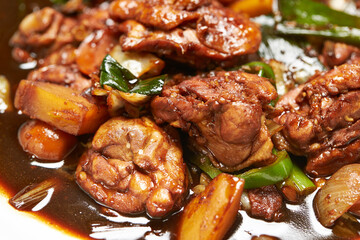 Braised Spicy Chicken with Vegetables