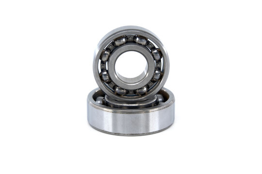 Close-up Of Tapered Roller Bearings Or Ball Bearings