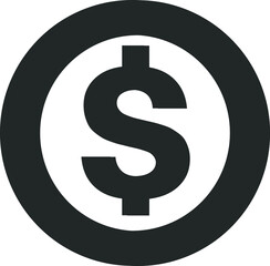 Vector of money symbol for graphic design