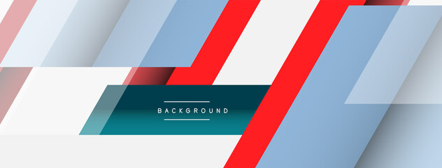 Background. Geometric diagonal square shapes and lines abstract composition. Vector illustration for wallpaper banner background or landing page