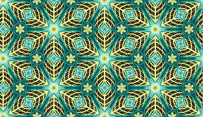 Geometric ethnic pattern seamless flower color. seamless pattern. Design for fabric,curtain,background,carpet,wallpaper,clothing,wrapping,Batik,mandalas,fabric,Vector illustration. pattern style.