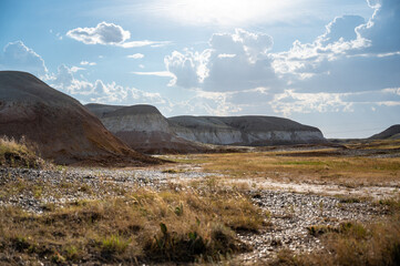 wakonda agate beds in the buffalo gap national grassland in South Dakota, USA