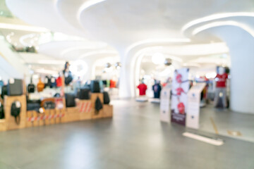 Obraz premium abstract blur and defocused luxury shopping mall and retail store for background