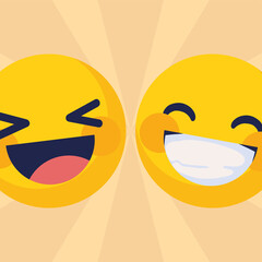 happy faces emoticons
