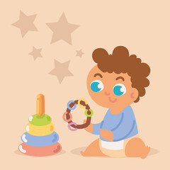 little boy plastic toys