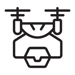 Food delivery , Food Delivery outline icon.