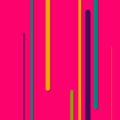 Random Color flowing stripe lines illustration