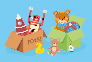 toys boxes for kids