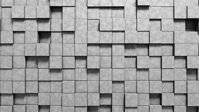 Concrete Cubes Background