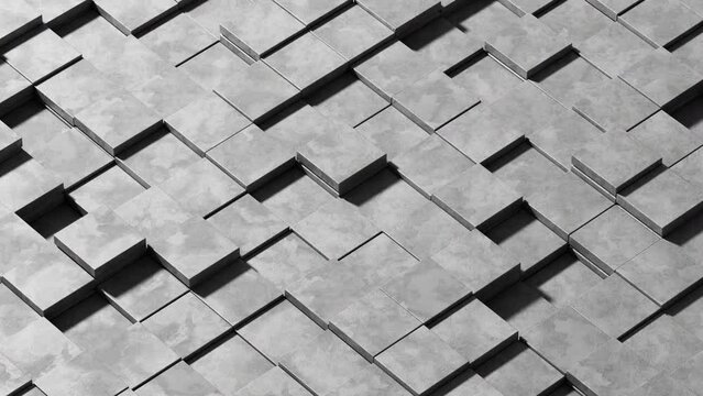 Concrete Cubes Background