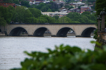 bridge over the river