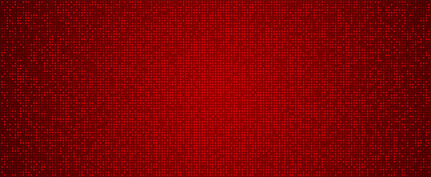 Square red pattern pixel background