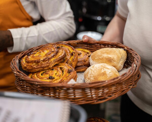 basket of pastry