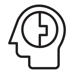 mind line icon