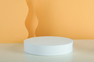 Composition with podium for your design and advertising